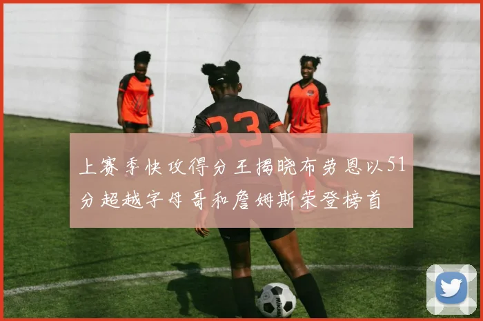 上赛季快攻得分王揭晓布劳恩以51分超越字母哥和詹姆斯荣登榜首