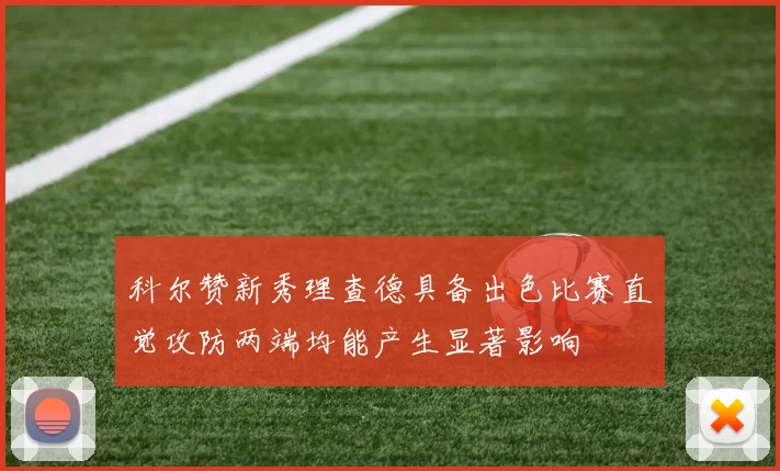 科尔赞新秀理查德具备出色比赛直觉攻防两端均能产生显著影响